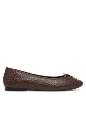 Tommy Hilfiger Balerinos Tommy Hilfiger Th Charm Monogram Ballerina FW0FW09683 Ruda