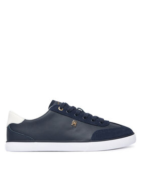 Tommy Hilfiger Tenisice Tommy Hilfiger Th Chic Low Vulc FW0FW09391 Tamnoplava