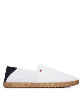 Tommy Hilfiger Espadrilles Tommy Hilfiger Core Hilfiger Espadrille Textile FM0FM05792 Balts