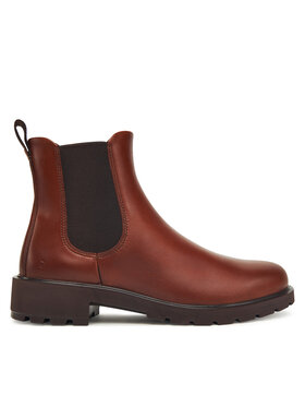 ECCO Kotníková obuv s elastickým prvkem ECCO Metropole Vienna 23132301014 Hnědá