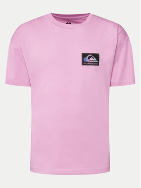 Quiksilver Quiksilver T-shirt Back Flash EQYZT07605 Rosa Regular Fit
