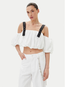 PINKO PINKO Топ 105176 A2LD Білий Regular Fit