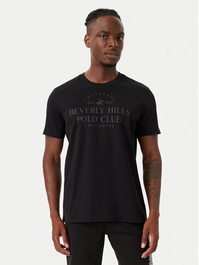Beverly Hills Polo Club Beverly Hills Polo Club Camiseta M1303 Negro Regular Fit