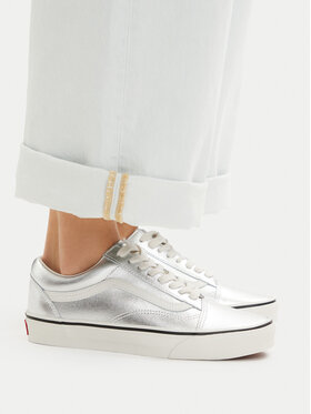 Vans Sneakers aus Stoff Vans Old Skool VN000E8WH271 Silberfarben