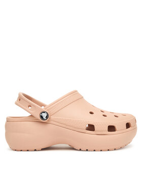 Crocs Шльопанці Crocs Classic Platform Clog 206750 Бежевий