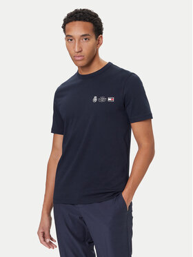 Tommy Hilfiger Tommy Hilfiger Camiseta MW0MW40011 Azul marino Regular Fit