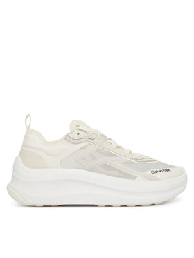 Calvin Klein Superge Calvin Klein Chunky Run Ckstripe Lup Rip HW0HW03005 05Z Écru