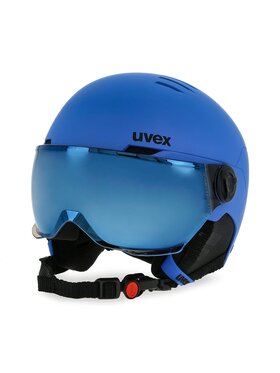 Uvex Шолом для сноуборду Uvex Rocket Jr Visor 56/6/263/20 Голубий