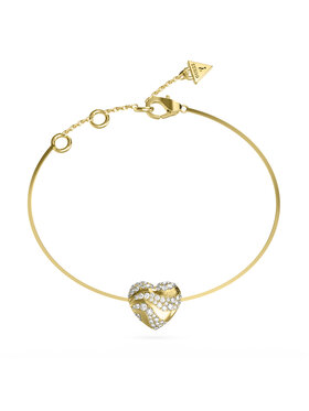 Guess Náramok Guess JUBB04 502JW Zlatá
