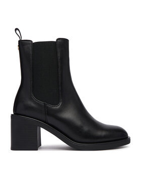 HUGO Členková obuv HUGO Nalie 50577414 Čierna