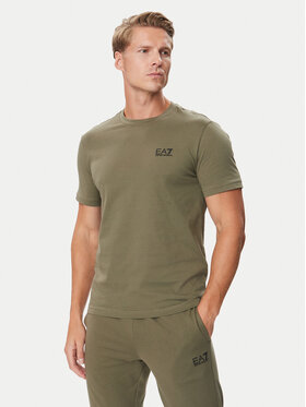 EA7 Emporio Armani EA7 Emporio Armani Camiseta 8NPT25 PJVPZ U7014 Caqui Regular Fit
