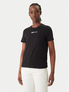 Tommy Jeans Tommy Jeans Camiseta DW0DW22277 Negro Regular Fit
