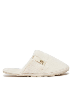 Tommy Hilfiger Bačkory Tommy Hilfiger Trenerzy Confort Home FW0FW08138 Bílá