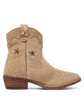 Tommy Hilfiger Stivali texani Tommy Hilfiger T3A5-35196-1429 Beige