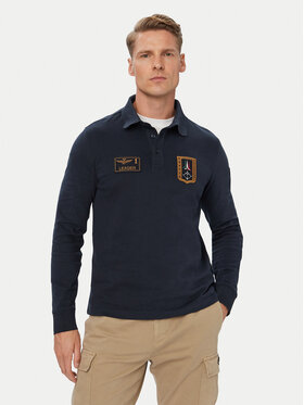 Aeronautica Militare Aeronautica Militare Polo 262PO1941UJ00703 Azul marino Regular Fit
