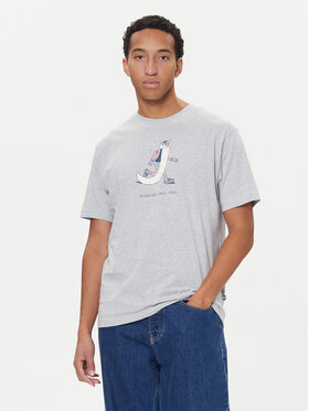 New Balance New Balance Camiseta MT53941 Gris Regular Fit