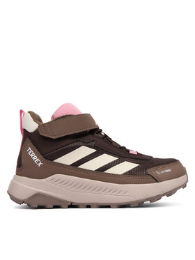 adidas Παπούτσια πεζοπορίας adidas Terrex Anylander Mid Climaproof Children Hiking Shoes KJ2670 Καφέ