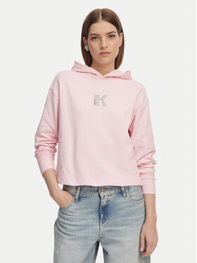 Karl Lagerfeld Jeans Karl Lagerfeld Jeans Sudadera B2W20037 Rosa claro Regular Fit