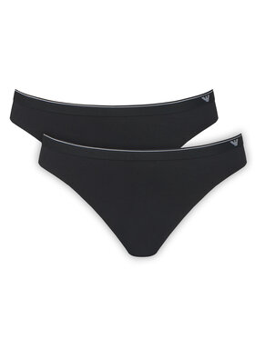 Emporio Armani Underwear Emporio Armani Underwear Conjunto de bragas brasileñas EW005512 AF25589 UC001 Negro
