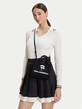 KARL LAGERFELD Дамска чанта KARL LAGERFELD A3W50109 Черен