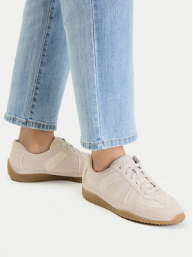 Clarks Снікерcи Clarks Meridor Lo 26183168 Бежевий