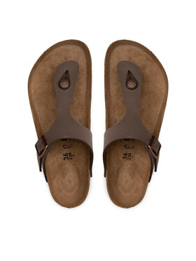 Birkenstock В'єтнамки Birkenstock Gizeh 0043751 Коричневий