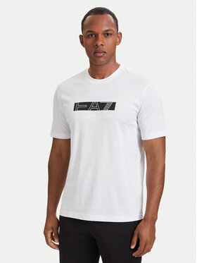 EA7 Emporio Armani EA7 Emporio Armani Camiseta 7M002415 AF10375 M0003 Blanco Regular Fit