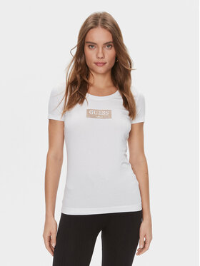 Guess Guess Футболка W4RI33 J1314 Білий Slim Fit
