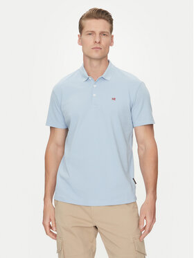 Napapijri Napapijri Polo Ealis NP0A4H8B Celeste Regular Fit
