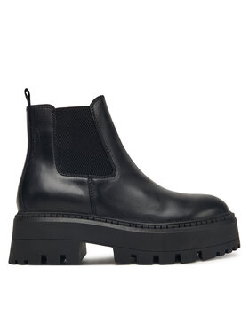 Tamaris Kotníková obuv s elastickým prvkem Tamaris 1-25486-43 Černá