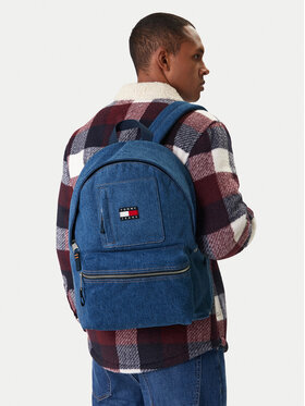 Tommy Jeans Rucksack Tommy Jeans Tjm Utility Denim Backpack AM0AM14052 Blau