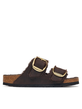 Birkenstock Şlapi Birkenstock Arizona Big Buckle 1032982 Maro închis