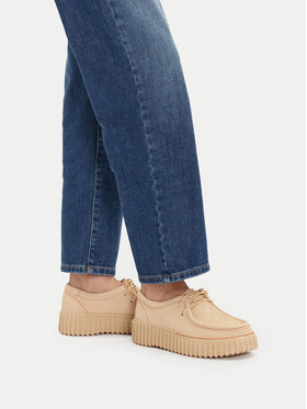 Clarks Туфлі Clarks Torhill Bee 26181191 Écru