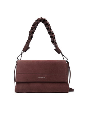 Coccinelle Ročna torba Coccinelle P6P Boheme Suede Bimaterial E1 P6P 12 01 01 Bordo rdeča