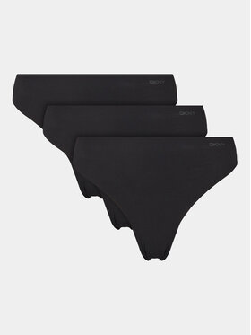 DKNY DKNY Комплект стрінгів DK5026BP3 Чорний