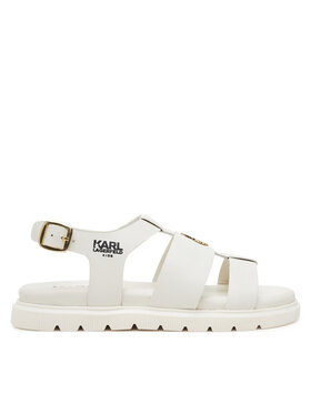 Karl Lagerfeld Kids Sandály Karl Lagerfeld Kids Z30372 S Écru