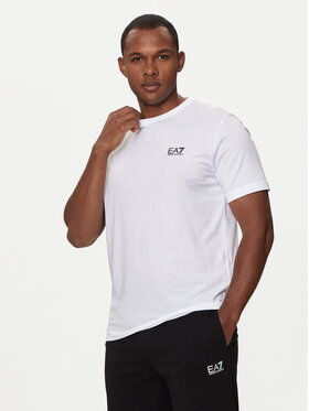 EA7 Emporio Armani EA7 Emporio Armani Футболка 8NPT25 PJVPZ 1100 Білий Regular Fit