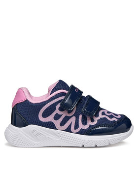 Geox Sneakers Geox B Sprintye Girl B654TA 0GNHH C0412 S Bleumarin