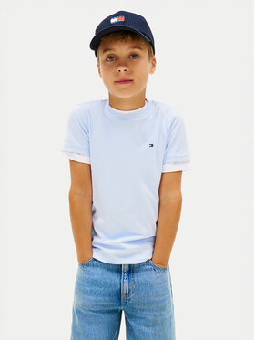 Tommy Hilfiger Tommy Hilfiger Camiseta KB0KB06879 Azul claro Regular Fit