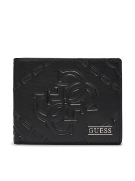 Guess Peňaženka Guess SMBOMG LEA20 Čierna