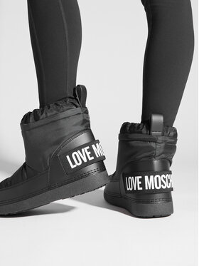 LOVE MOSCHINO Śniegowce LOVE MOSCHINO JA24972G0HEB0000 Czarny