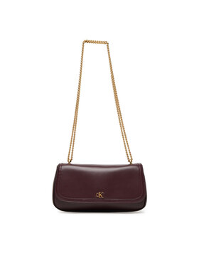 Calvin Klein Kabelka Calvin Klein Ck Convertible Chain Small Bag LV04F3172G Bordová