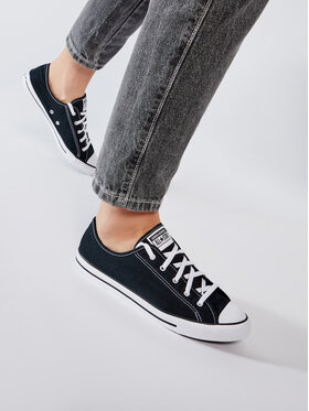 Converse Кеди Converse Chuck Taylor All Star Dainty Ox 564982C Чорний