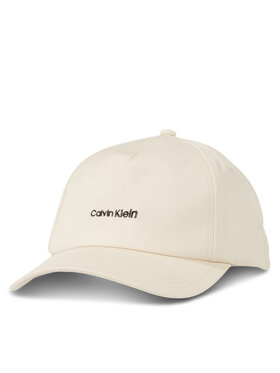 Calvin Klein Kšiltovka Calvin Klein Elevated Softs K60K611905 Écru