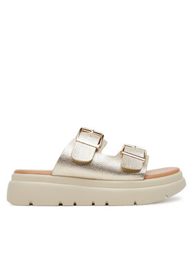 Clara Barson Šľapky Clara Barson H3T9409-6 Zlatá