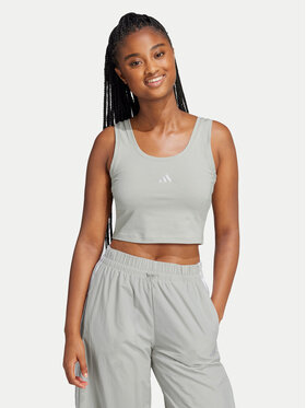 adidas adidas Топ Essentials Small Logo JD0561 Бежевий Slim Fit
