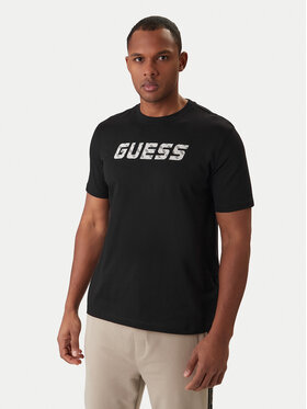 Guess Guess Camiseta Z6RI15 I3Z14 Negro Regular Fit
