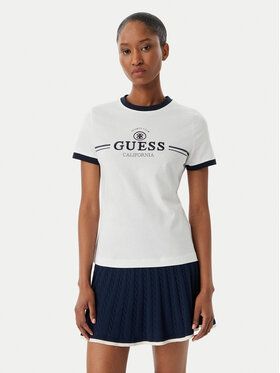 Guess Guess Camiseta V6GI08 K2975 Blanco Regular Fit