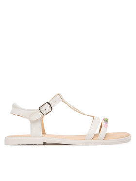 Geox Sandalen Geox Jr Sandal Karly J6535H 000BC C1000 D Weiß