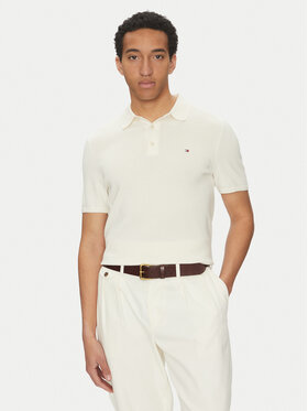 Tommy Hilfiger Tommy Hilfiger Polo majica Essential MW0MW37396 Bež Regular Fit
